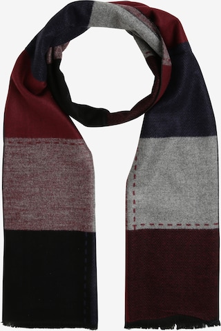 Finshley & Harding Scarf ' ' in Red: front