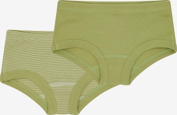 loud + proud Underpants in Green: front
