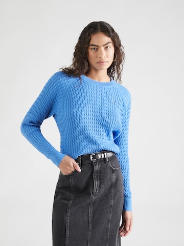 Pull-over TOMMY HILFIGER en bleu : devant