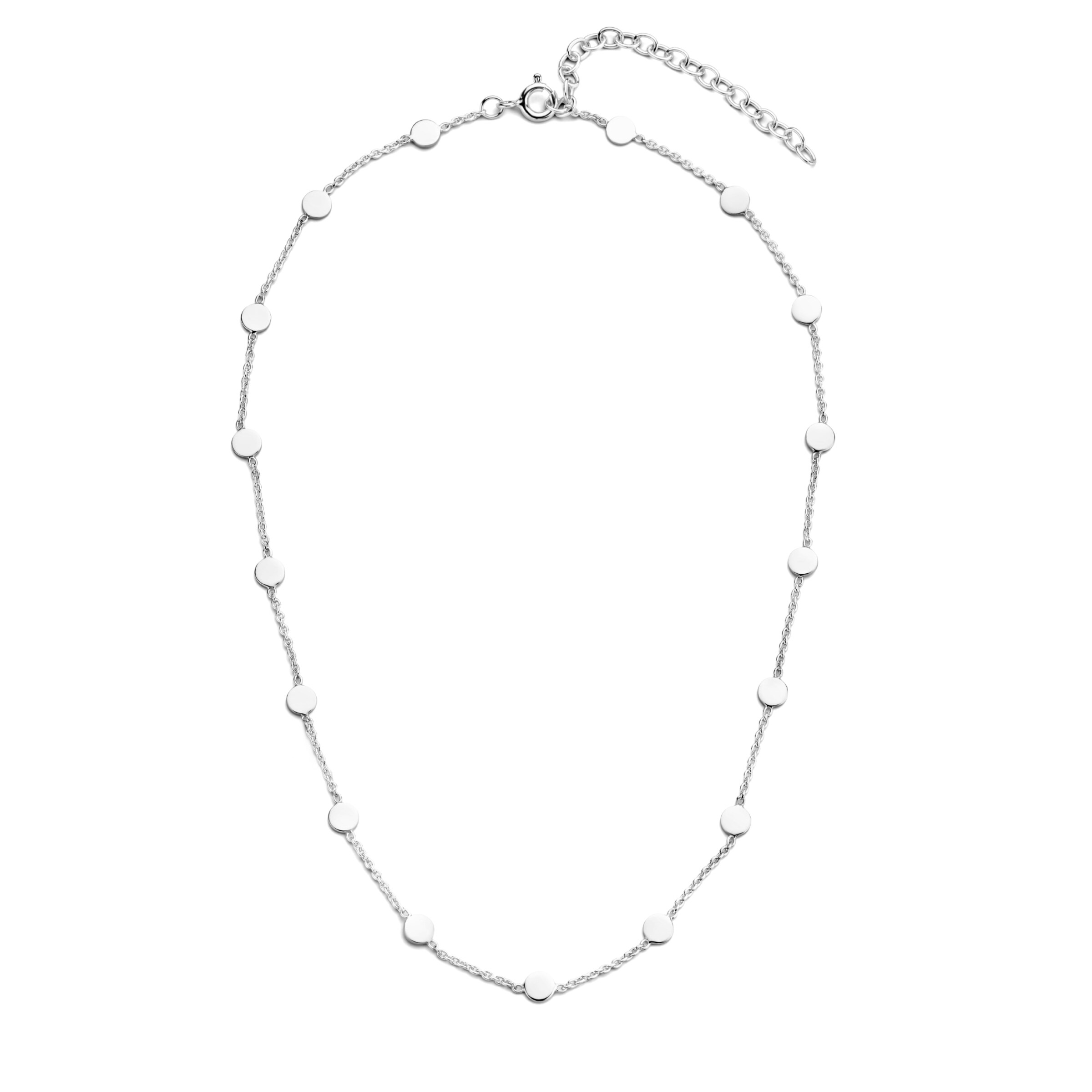 Violet Hamden Ketting in Zilver: voorkant