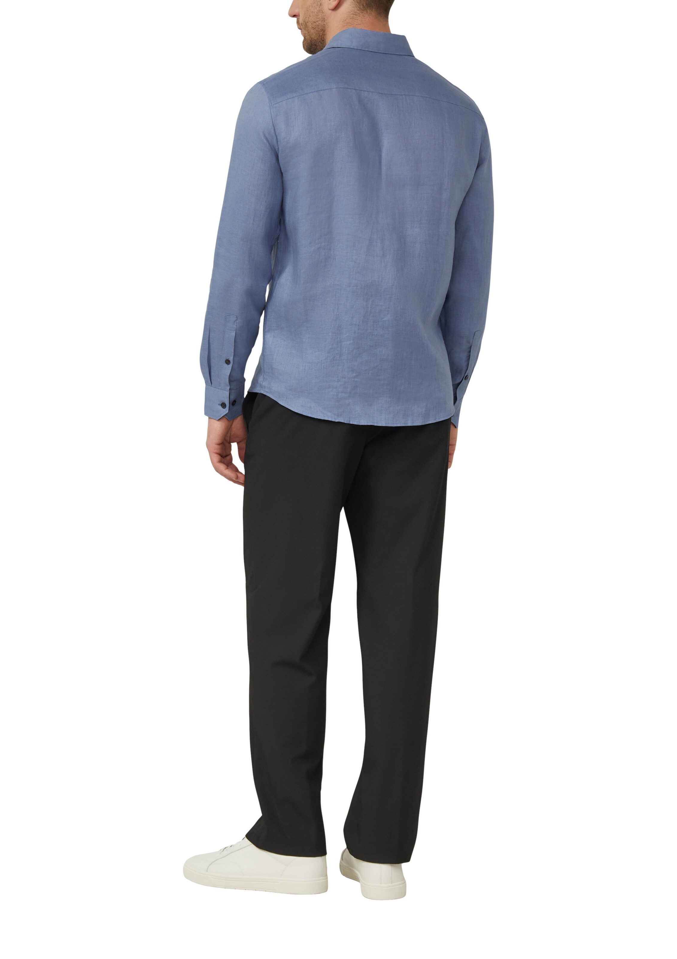 s.Oliver Regular fit Button Up Shirt in Blue