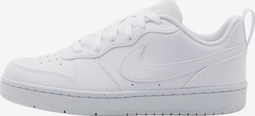 NIKE Sportcipő 'Court Borough' - fehér: elől