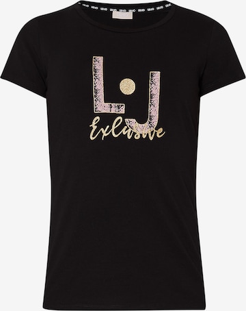 T-shirt Liu Jo en noir : devant