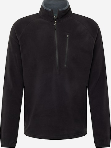 Pull-over de sport 'RIDGE 100' Kathmandu en noir : devant