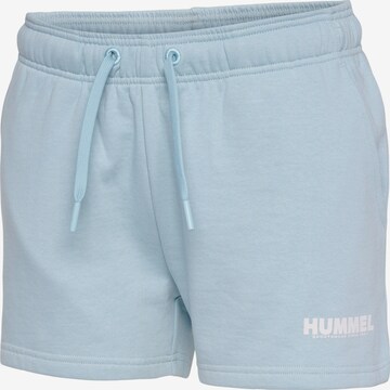 Regular Pantaloni sport 'Legacy' de la Hummel pe albastru