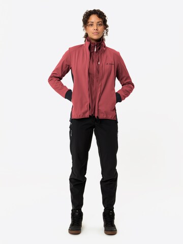 VAUDE Sports jacket in Red