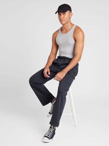 Denim Project Loosefit Hose in Schwarz