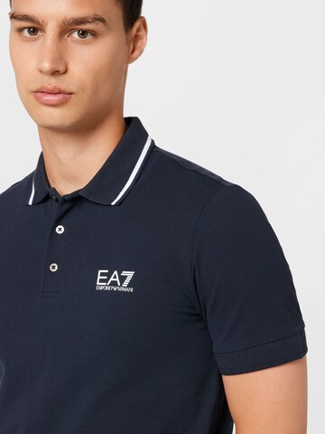 EA7 Emporio Armani - Camiseta en azul