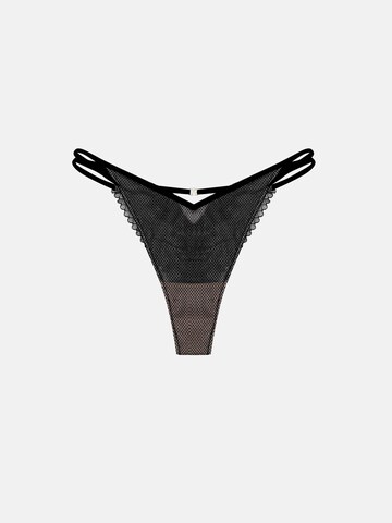 ESOTIQ - Tanga 'Nickita' en negro