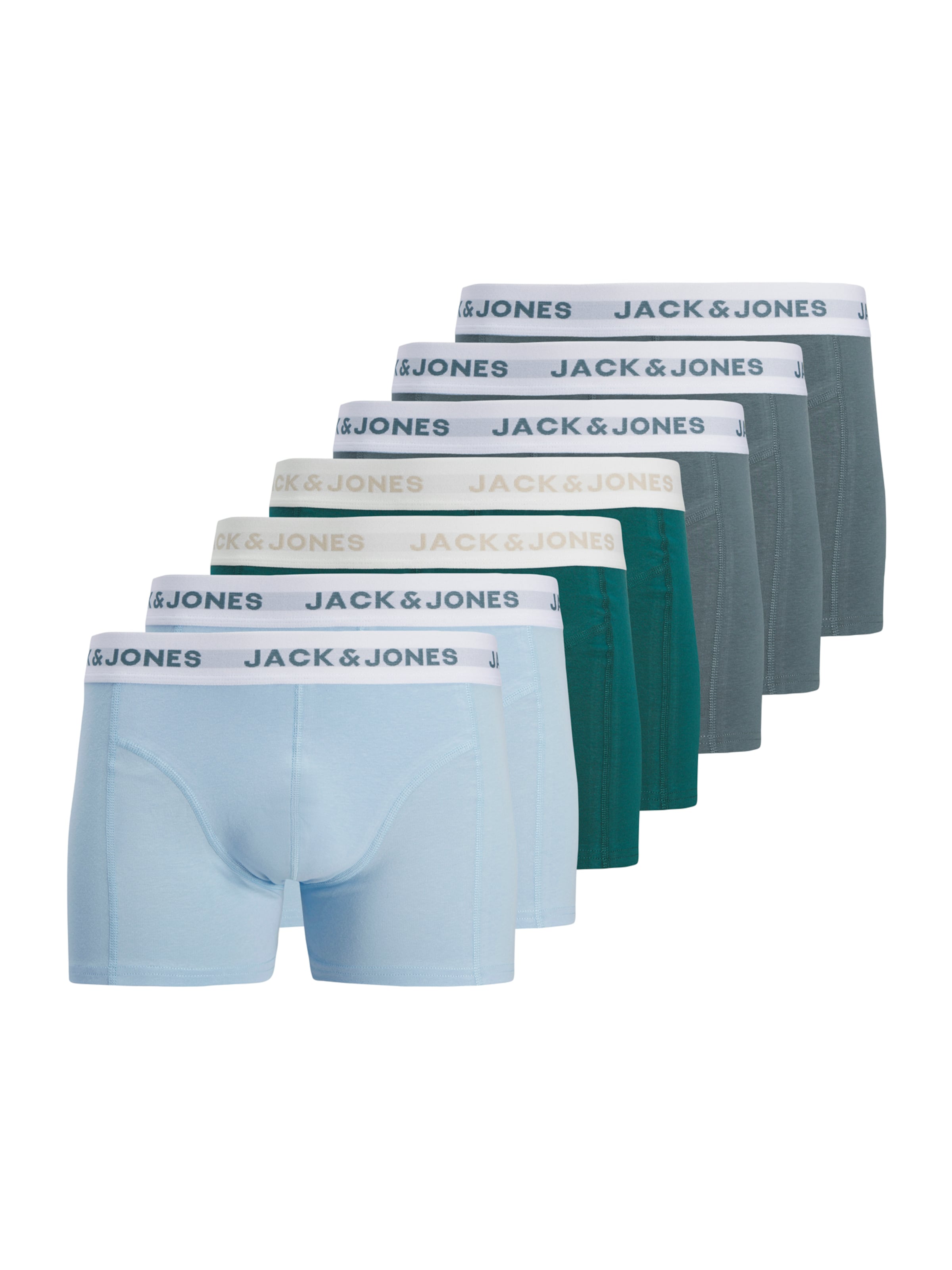 Boxeri 'JACDEAN' de la JACK & JONES pe albastru: față