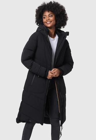 MARIKOO Raincoat 'Benikoo' in Black: front