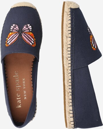 mėlyna Kate Spade Espadrilės 'AFLUTTER'