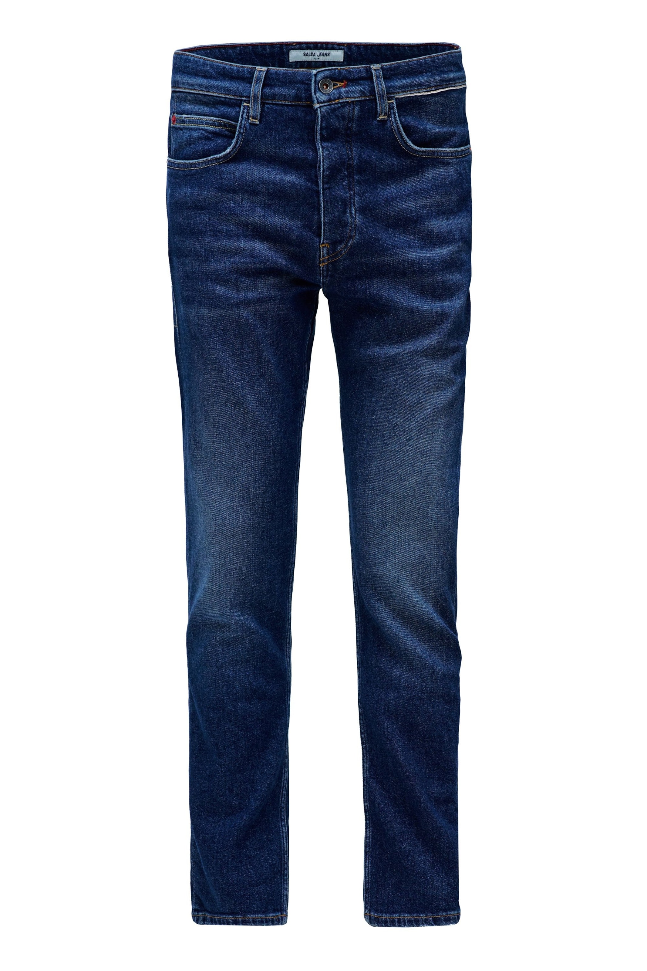 Salsa Jeans Slimfit Jeans in Blauw: voorkant