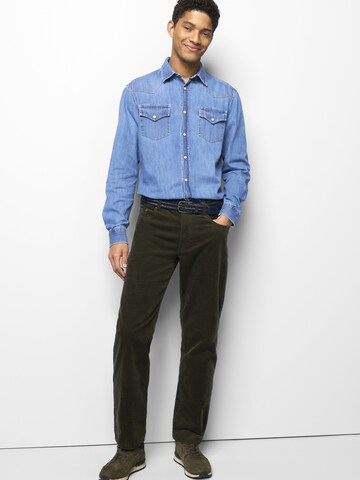Loosefit Pantalon chino 'M5 Six 2-6599' MEYER en vert