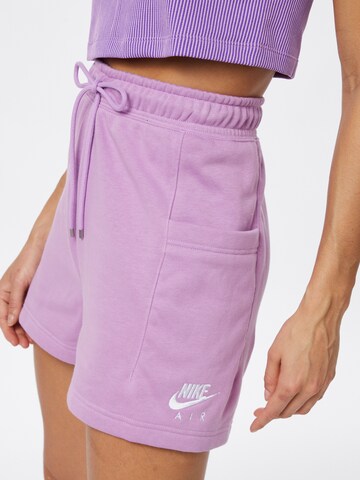 Nike Sportswear Regular Hose in Lila