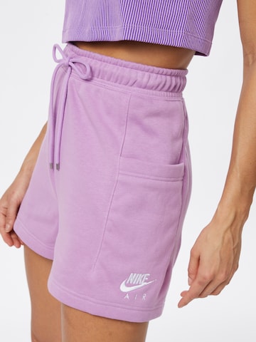 Nike Sportswear Regular Hose in Lila