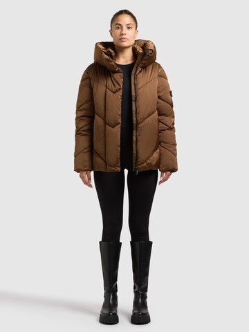 khujo Winter jacket 'Olsa2' in Brown