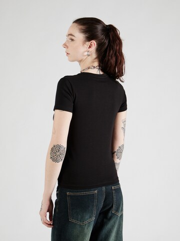 GUESS JEANS Koszulka w kolorze czarny