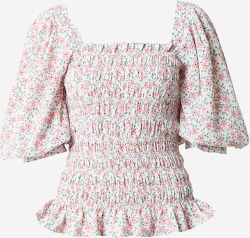 A-VIEW Blouse 'Rikka' in Pink: front