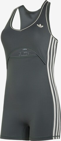 ADIDAS PERFORMANCE Sportanzug in Grau: Vorderseite