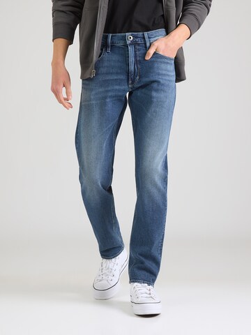 Regular Jeans 'Mosa' de la G-STAR pe albastru: față