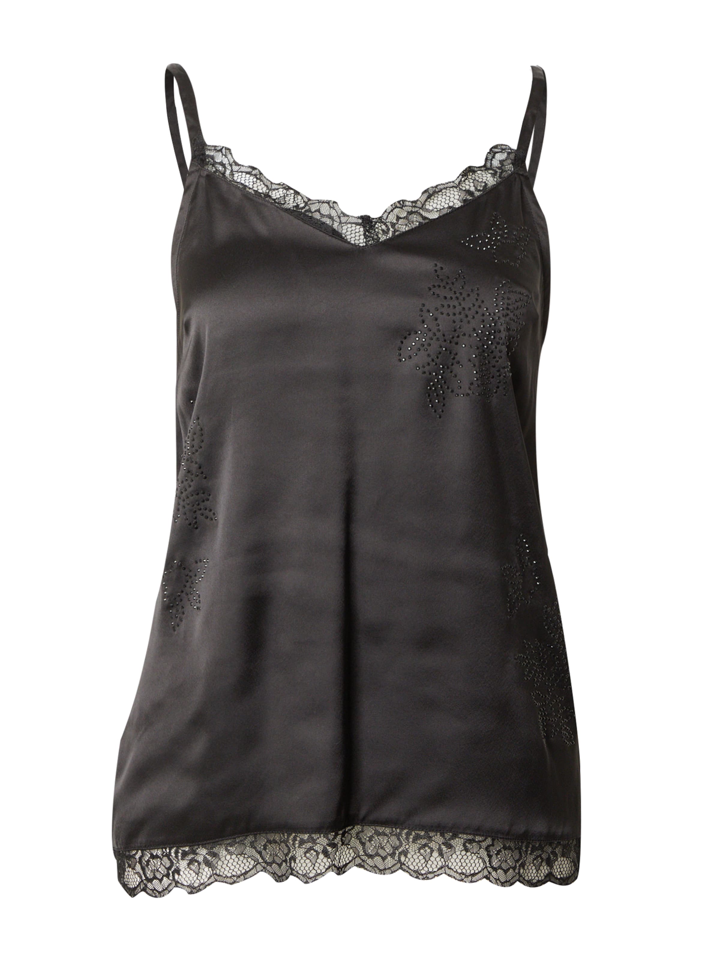 River Island Top in Black: front