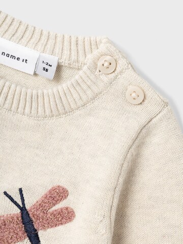 NAME IT Pullover 'HISOLLI' in Beige