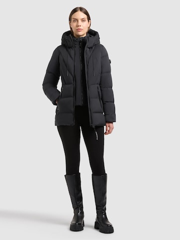 khujo Winter Jacket 'Rabb2' in Grey