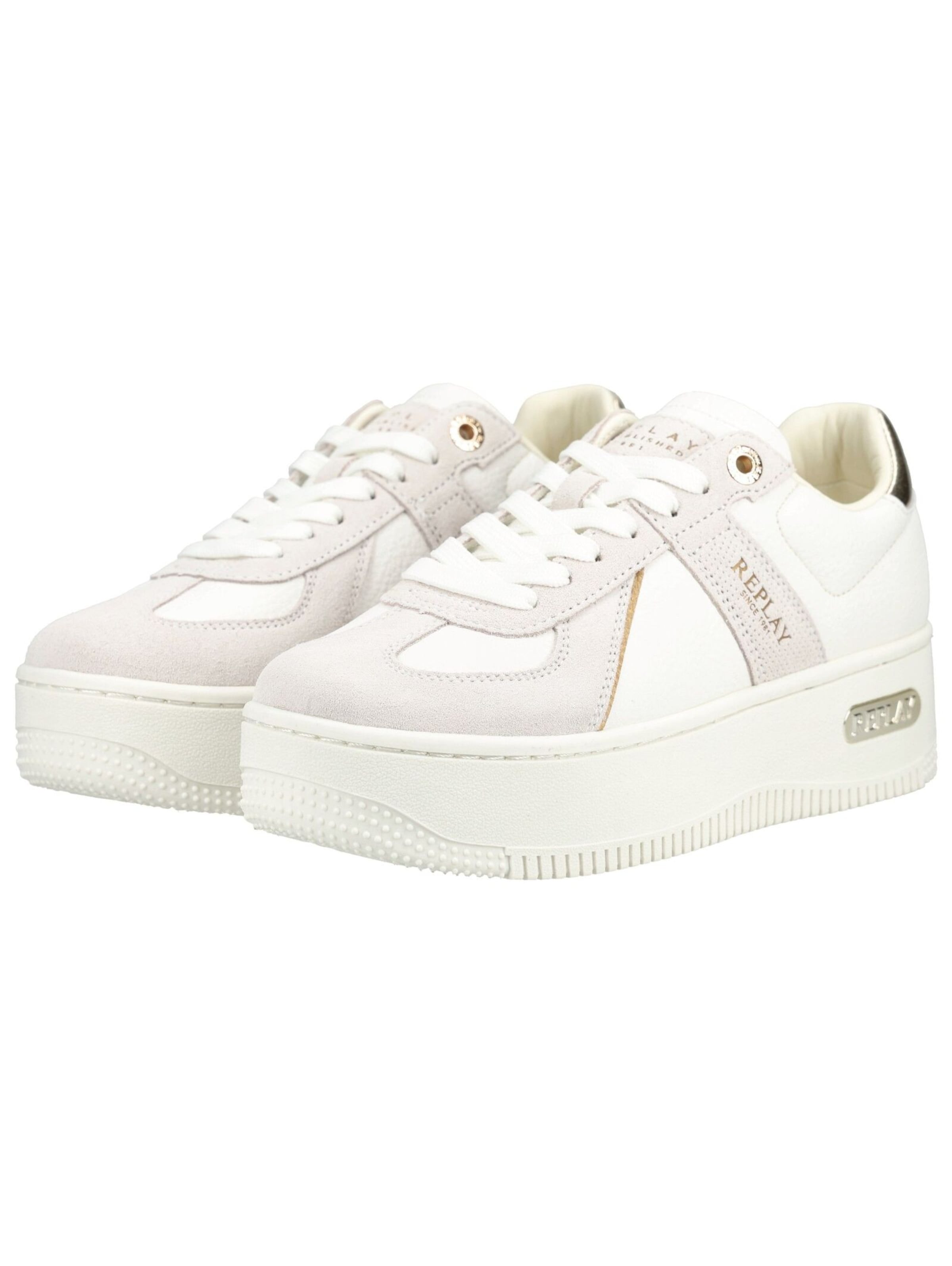 Baskets basses REPLAY en blanc