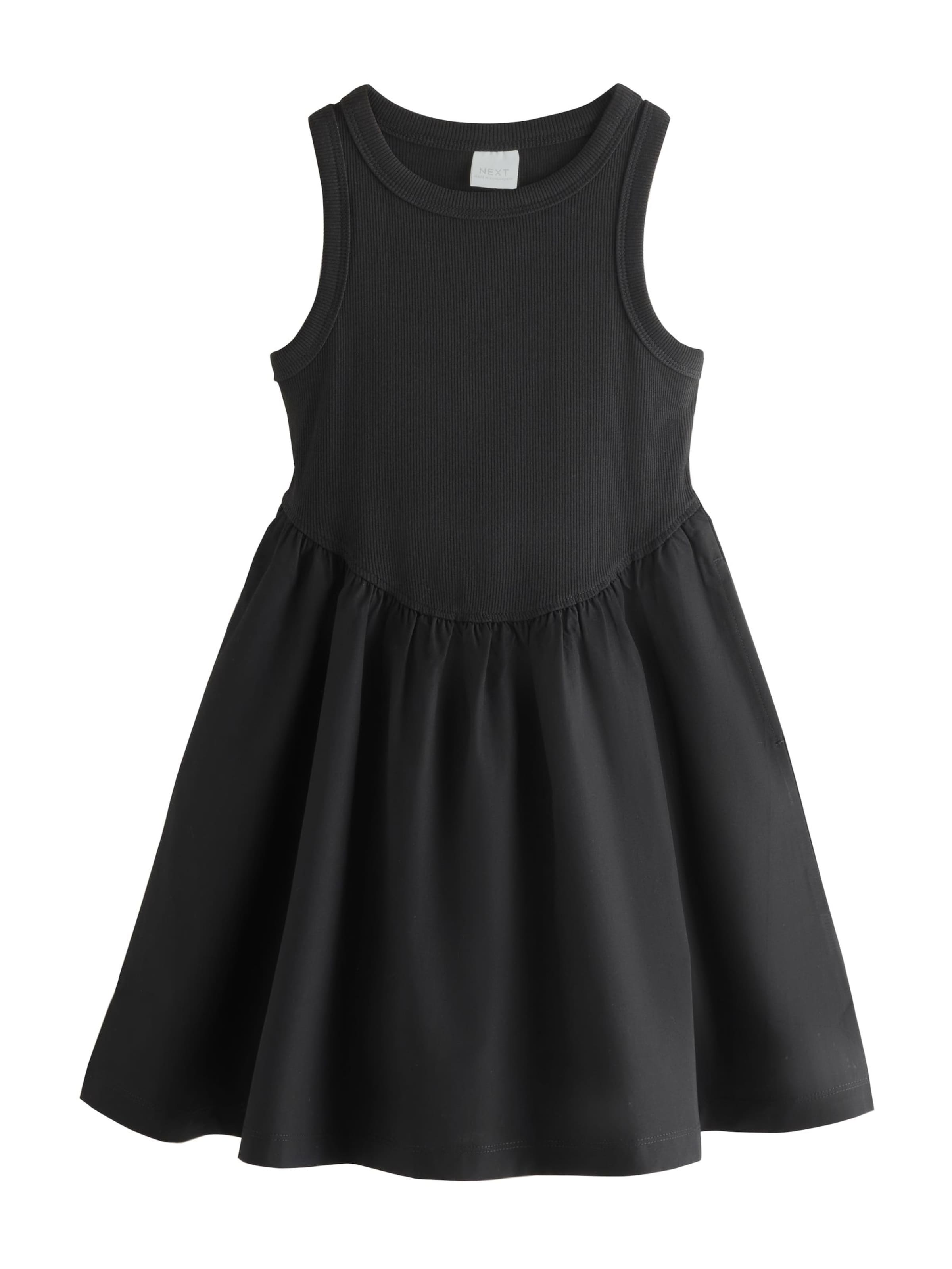 juoda Next Suknelė: priekis