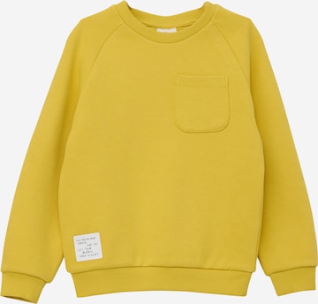 s.Oliver Sweatshirt in Yellow: front