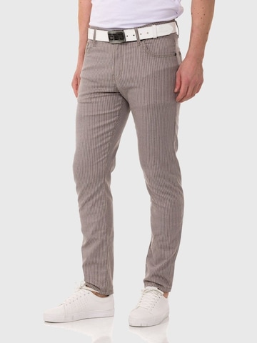 Regular Pantalon CIPO & BAXX en gris
