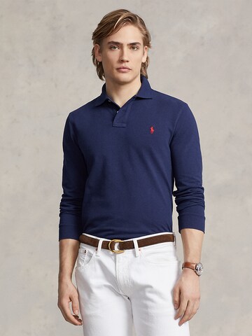 Slim fit Maglietta di Polo Ralph Lauren in blu: frontale