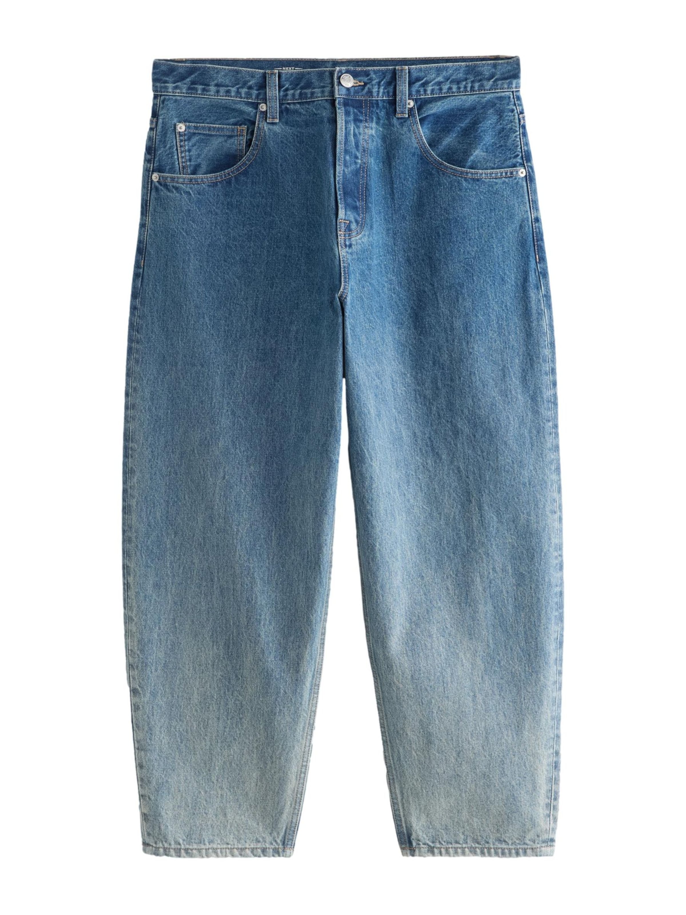 Next - Barrel Calças de ganga em azul: frente