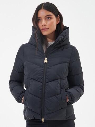 Barbour International Between-Season Jacket in Black: front