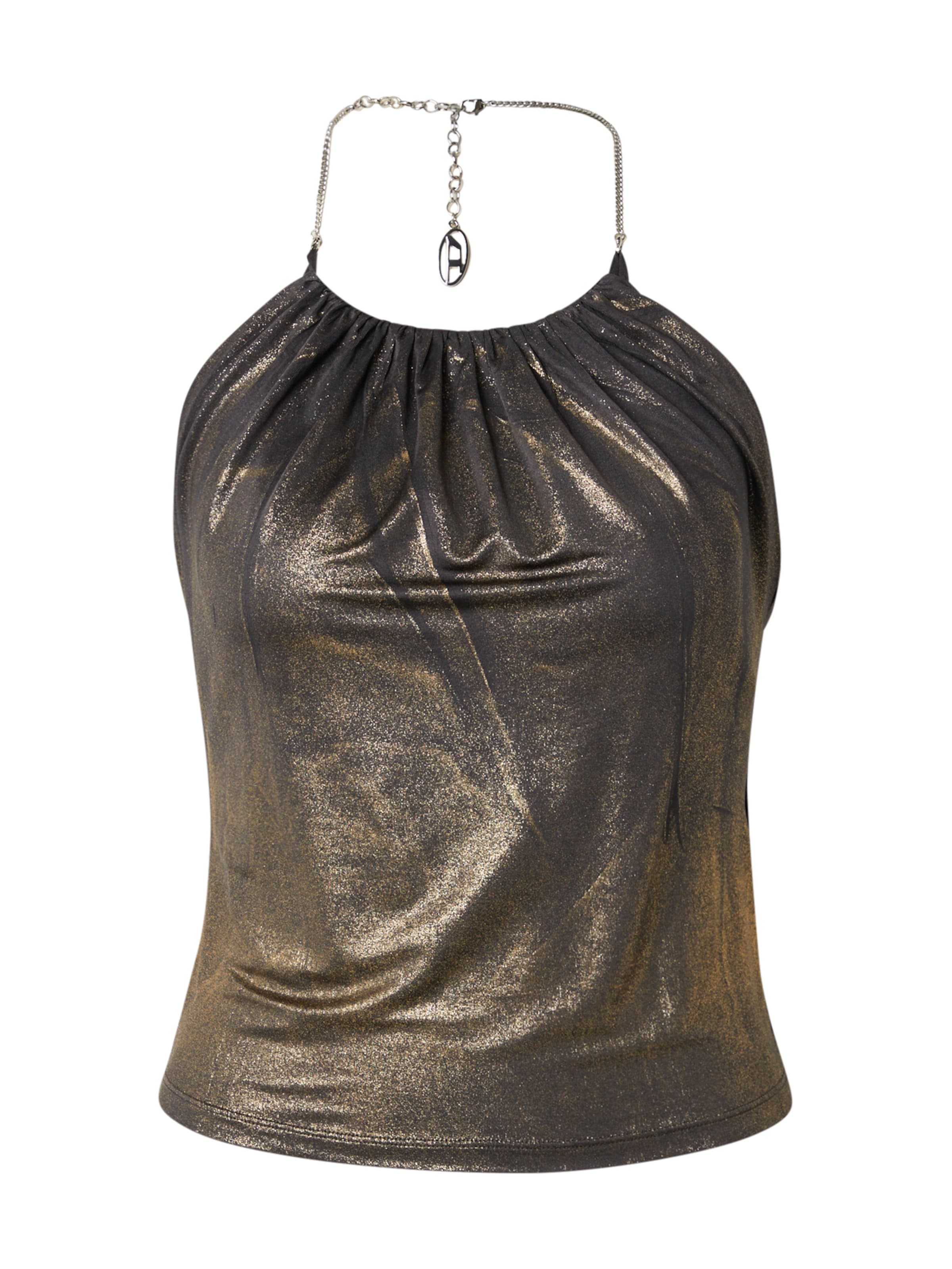 DIESEL - Top 'T-IRENI' en gris: frente