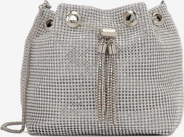 Kazar Pouch in Silver: front