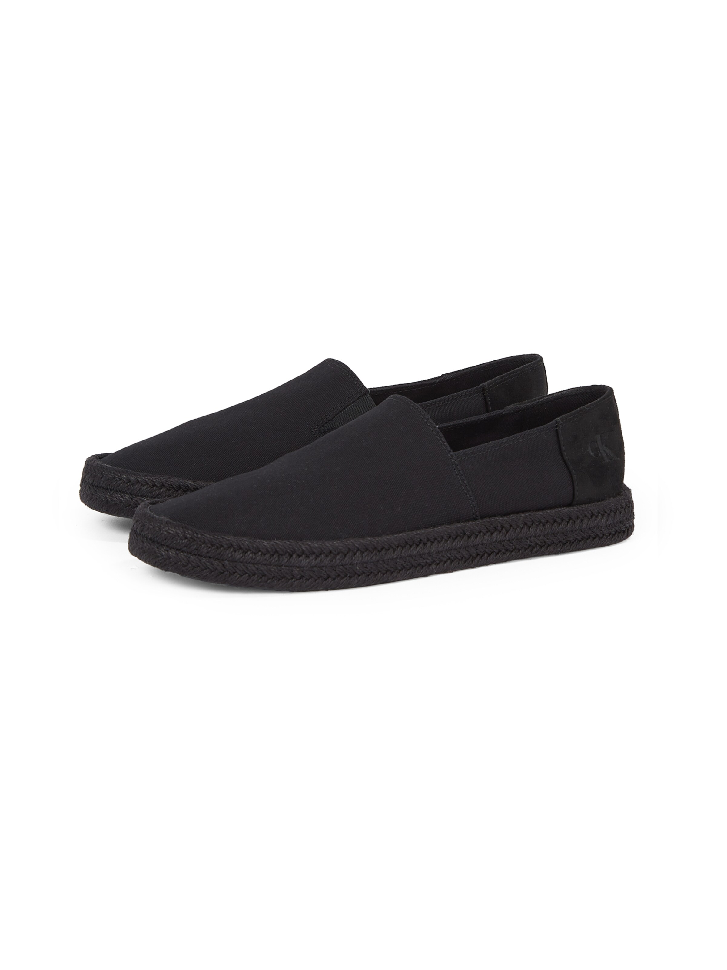Espadrile de la Calvin Klein pe negru