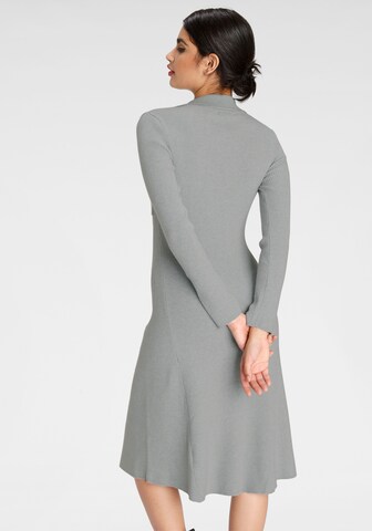 BRUNO BANANI Knitted dress in Grey