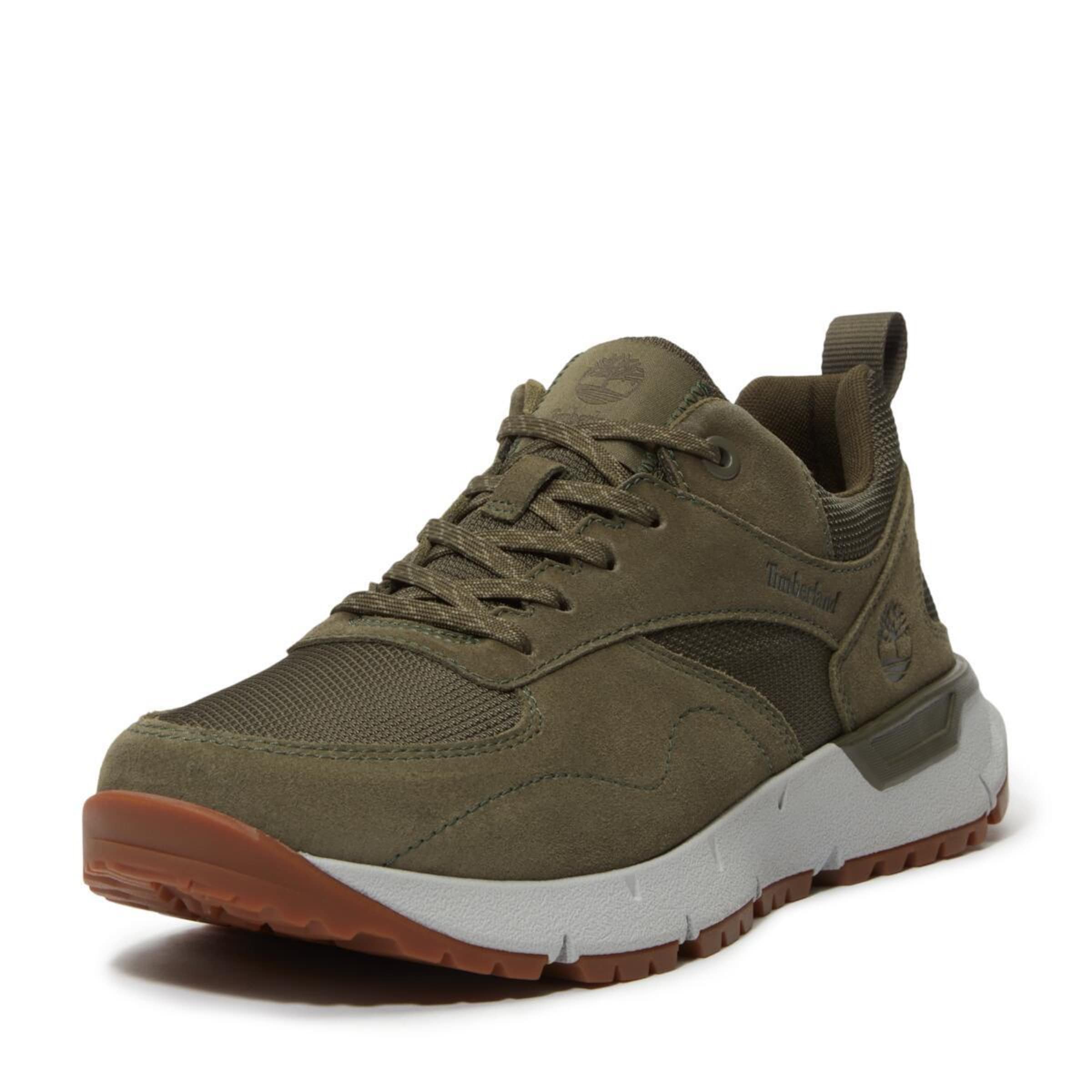 TIMBERLAND - Sapatilhas baixas em verde: frente