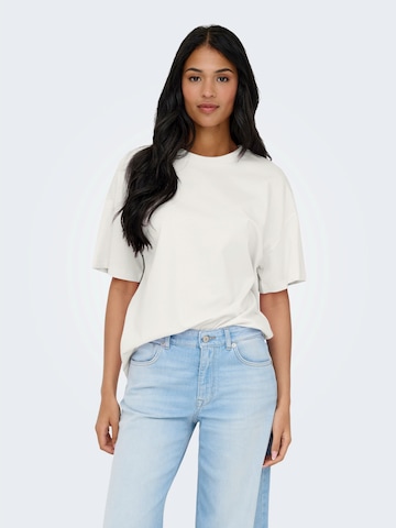 JDY Shirt 'JDYCARLA' in Wit: voorkant