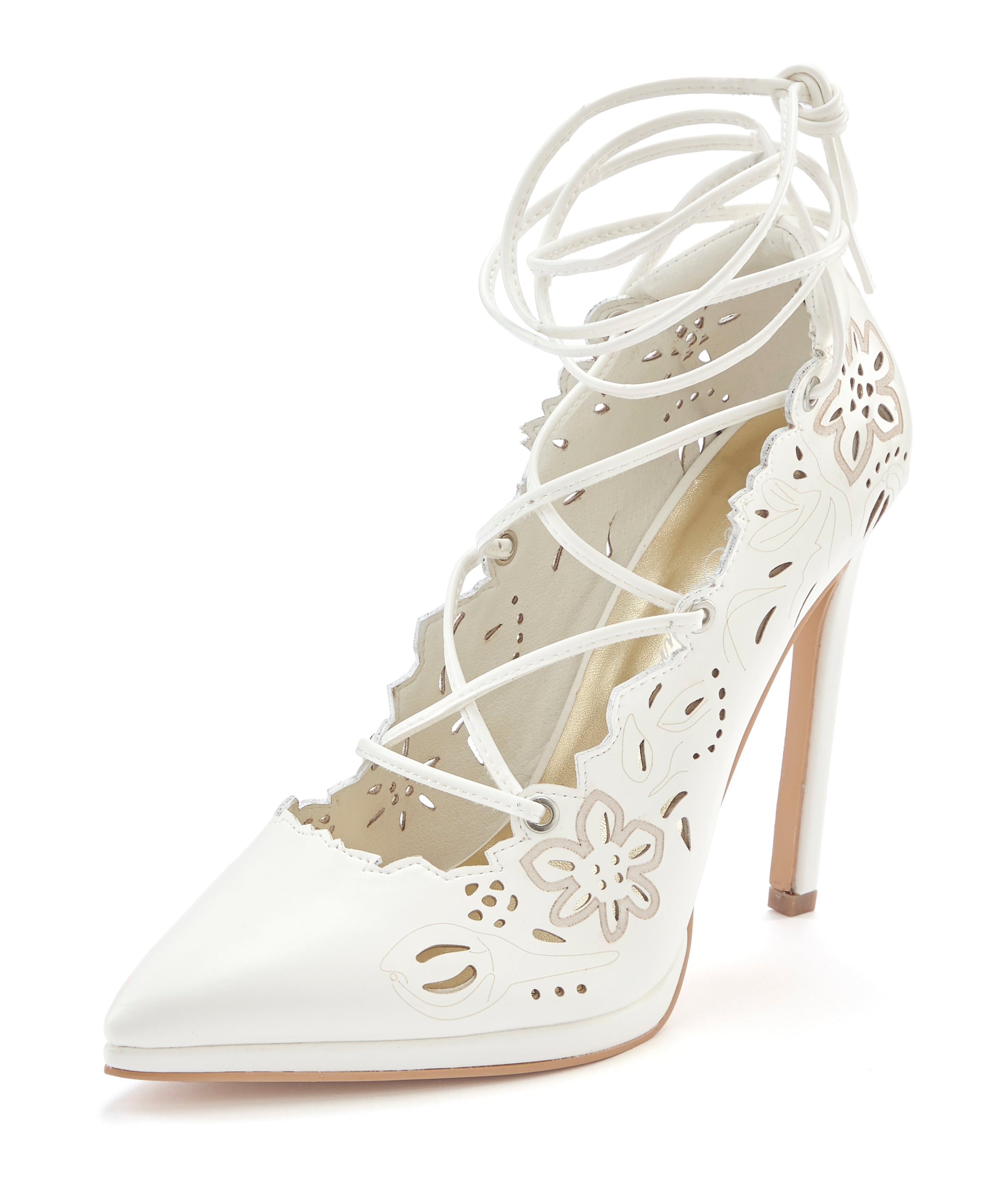 LASCANA Belle Affaire Pumps 'Belle Affaire' in White: front