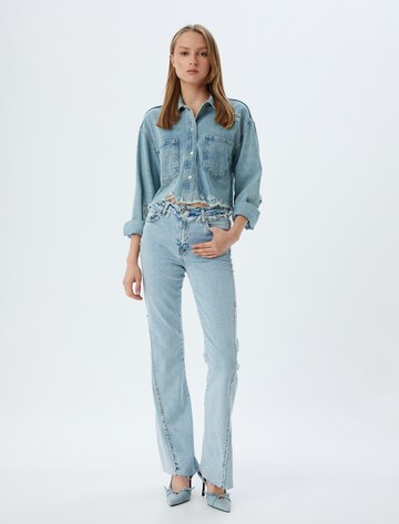 Koton Flared Jeans in Blue