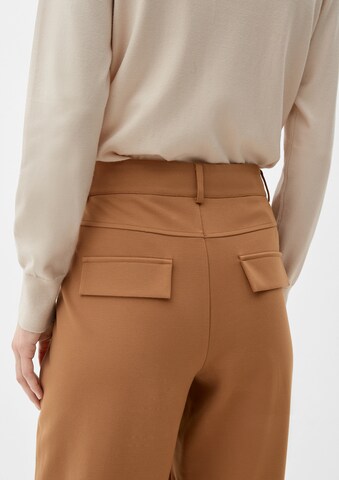 s.Oliver Wide leg Trousers in Brown