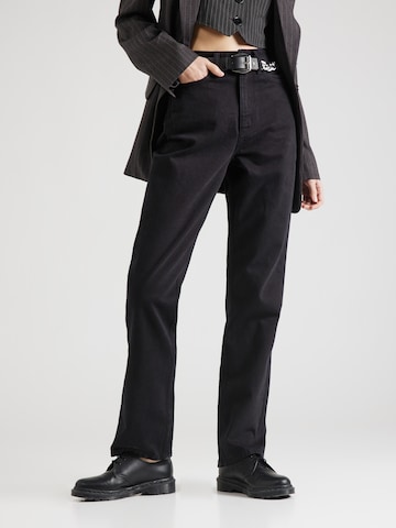 Regular Jean 'INFINITE' Calvin Klein en noir : devant
