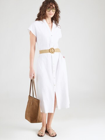 Robe-chemise Eight2Nine en blanc : devant