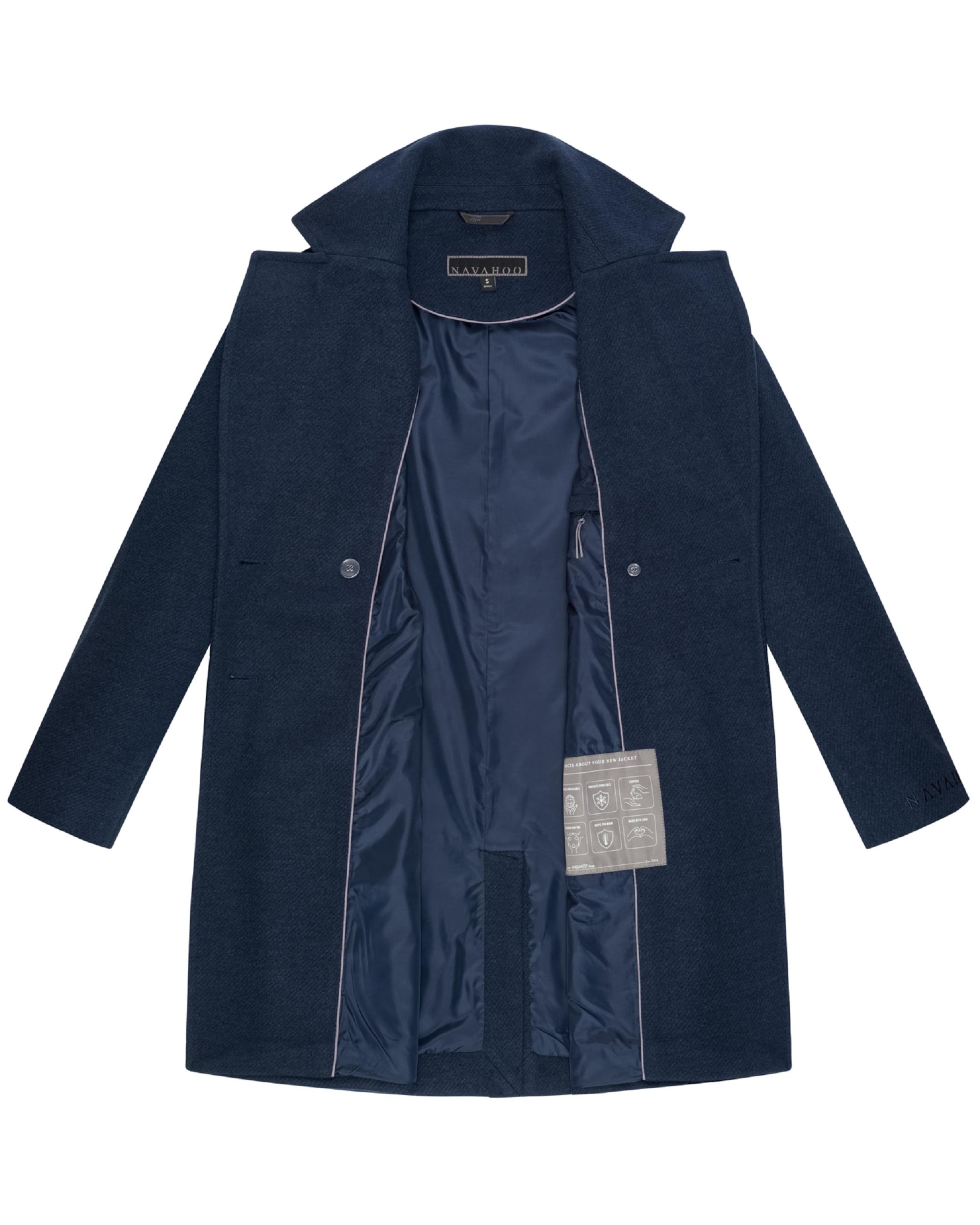 mėlyna NAVAHOO Demisezoninis paltas 'Frostjuwel 14'