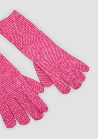 s.Oliver Vingerhandschoenen in Roze