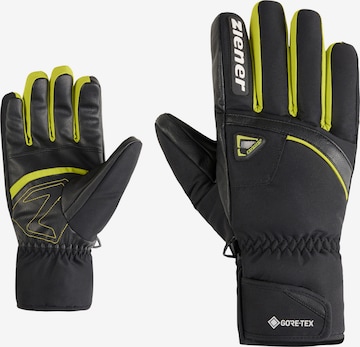 ZIENER Athletic Gloves 'Galiso' in Black: front