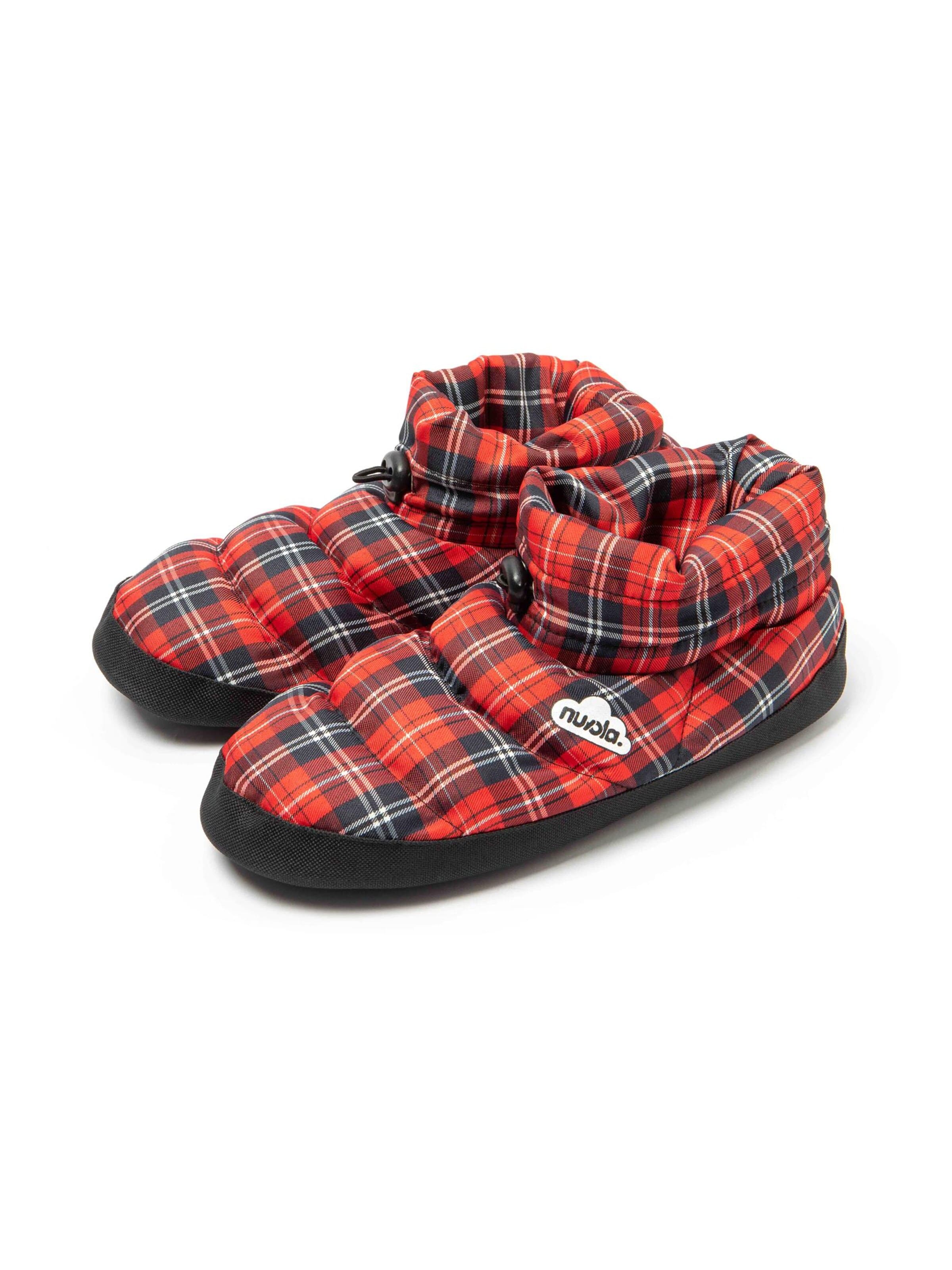 Nuvola. Hausschuh 'Boot Home Scot'‌‌ in Rot